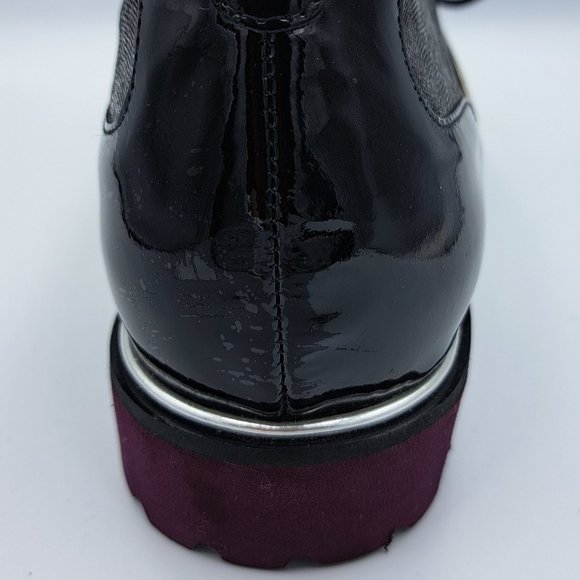 rare HASSIA womens OXFORD laced up SHOES Size 3.5UK or 6us sublime derby preppy - Picture 6 of 14